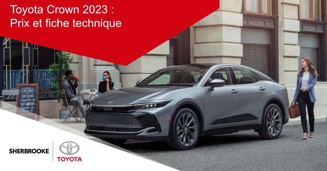 Toyota Crown 2023 : prix et fiche technique