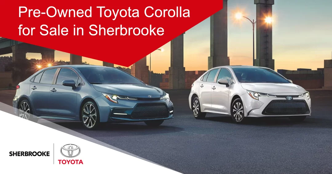 Pre-Owned Toyota Corolla for Sale in Sherbrooke