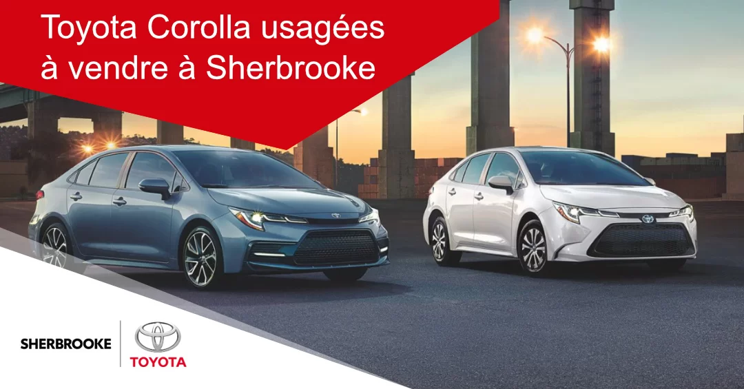 Toyota Corolla usagée à vendre à Sherbrooke